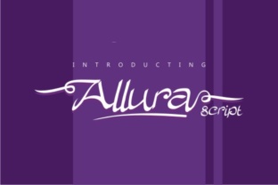 Allura Script Brings Fresh Energy to Modern Brand Graphics