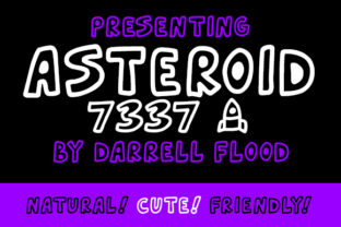 Asteroid 7337 Font Review: A Designer’s Take on This Bold Decorative Typeface