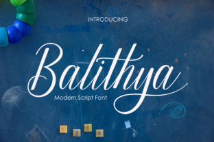 Balithya Script Font: Refined Calligraphy for Editorial Design