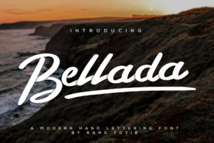 Bellada Extras: A Brush Font for Romance and Charm
