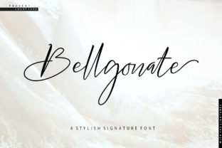 Bellgonate Script: A Stylish Handwritten Font