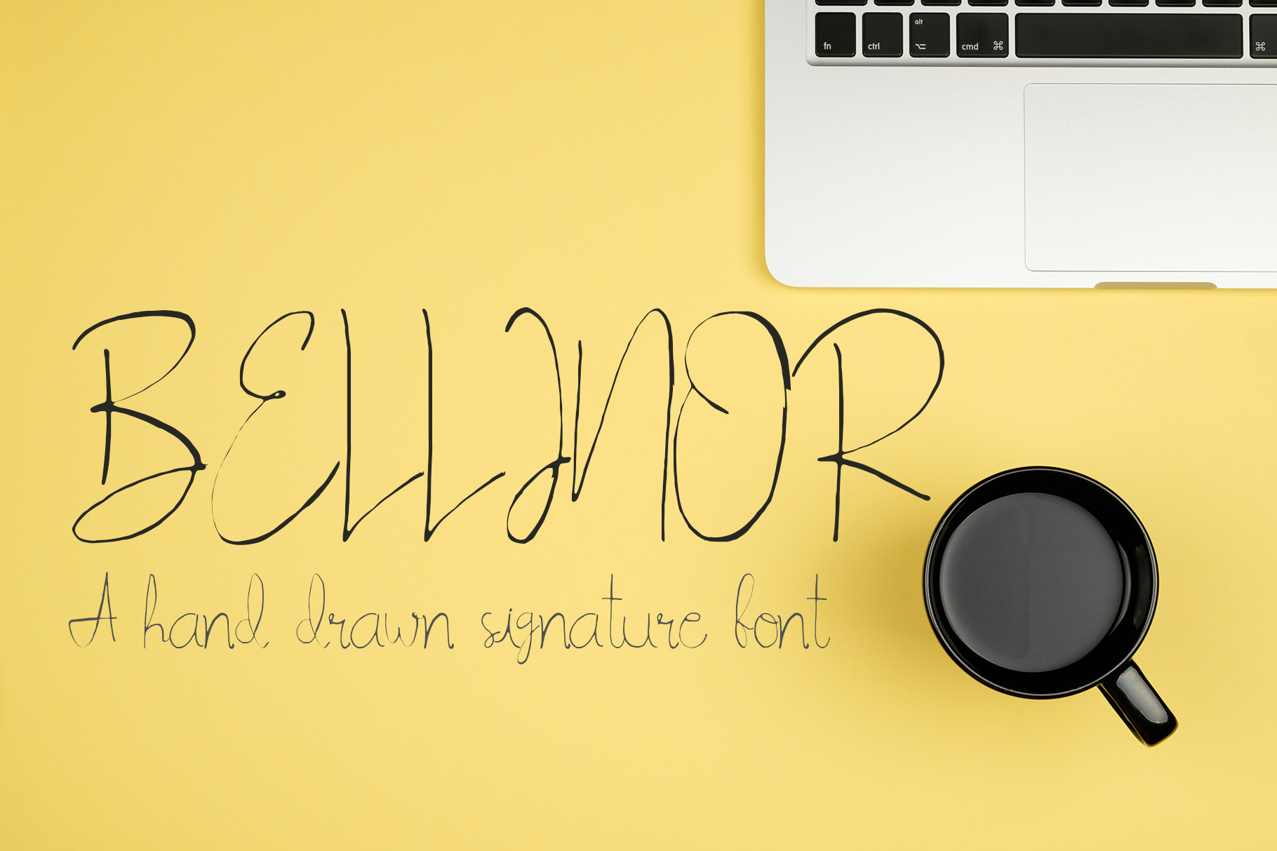 Bellinor: A Handwritten Font for Elegant Design