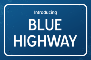 Blue Highway Font for Business