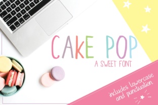 Cake Pop Font for Creative Makers