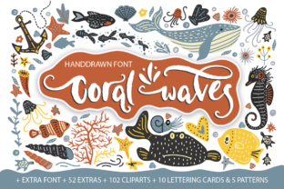 Coral Waves: A Hand Font Built for Digital Design
