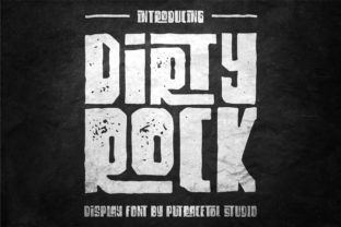 Dirty Rock Font for Bold Branding