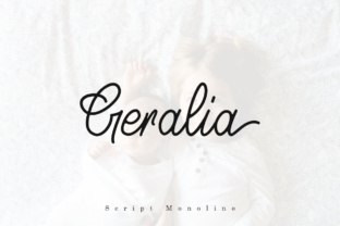 Geralia Font: Elegant Script for Campaigns and Content