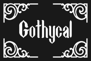 Gothycal: A Gothic Font for Creative Makers