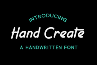 Hand Create Font Review: A Soft Sans Serif for Display and Branding Work