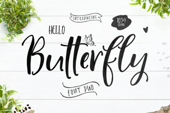 Hello Butterfly Duo Font Review