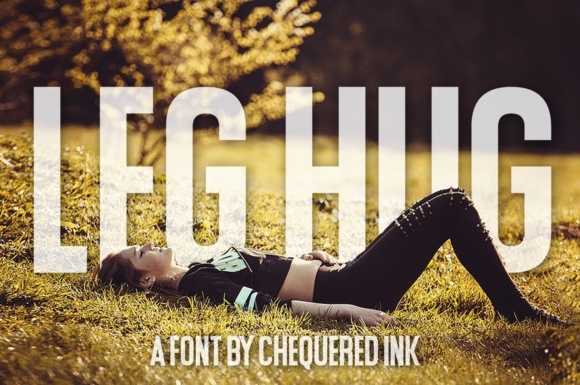Leg Hug: A Tall Sans Serif for Bold Titles