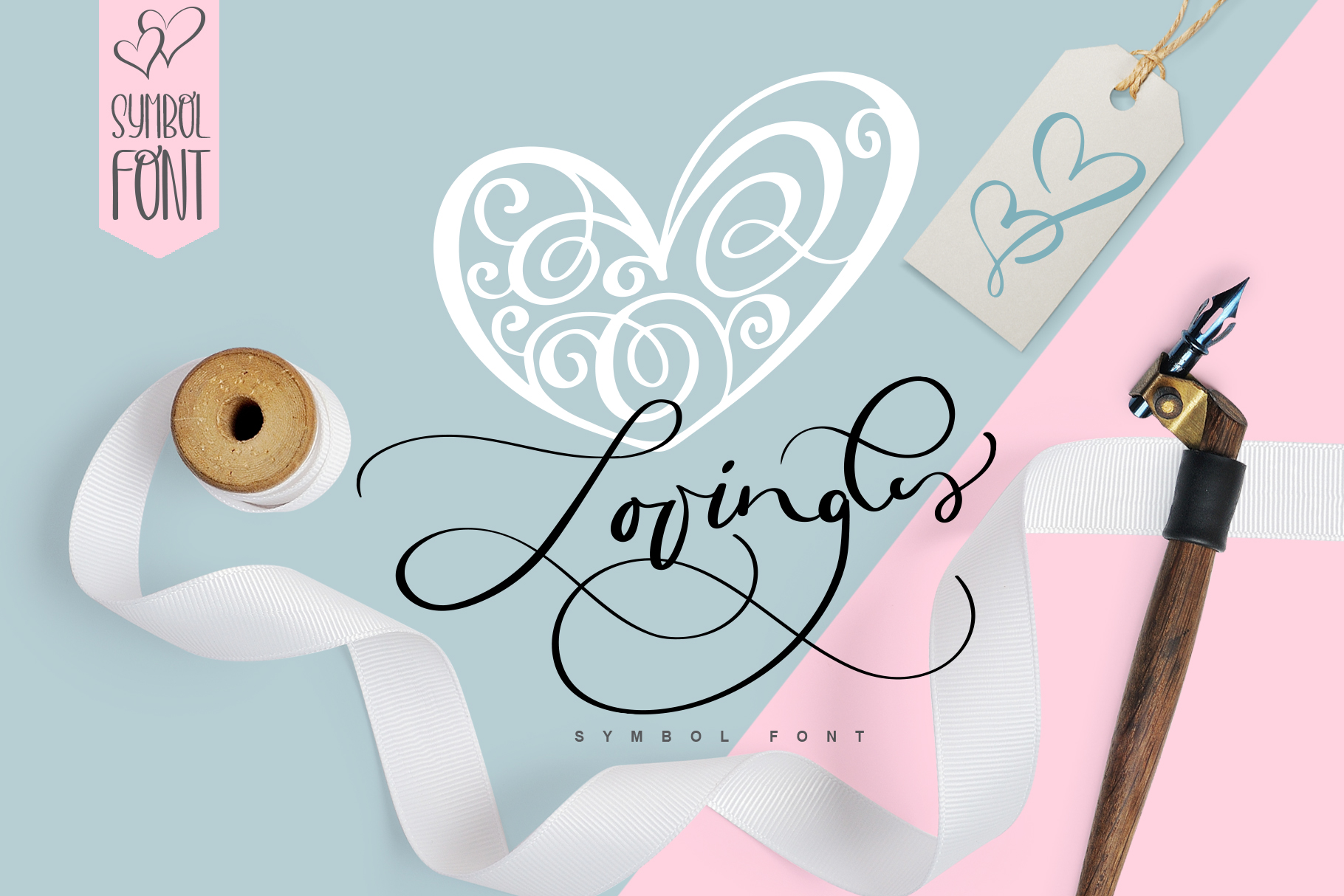 Lovingly: A Romantic Typeface for Editorial Design