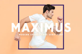 Maximus Font Review: Clean Sporty Sans Serif for Brand Design