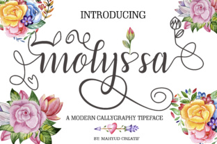 Molyssa: A Modern Calligraphy Script