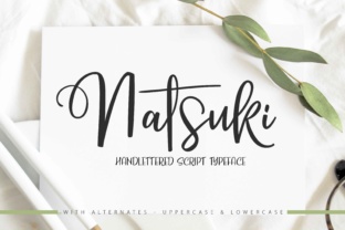 Natsuki Font Review: A Spiky Calligraphy Script for Brand Designers