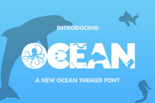 Ocean: A Nautical Display Font