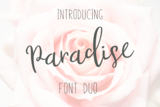 Paradise Script: A Font That Feels Handmade