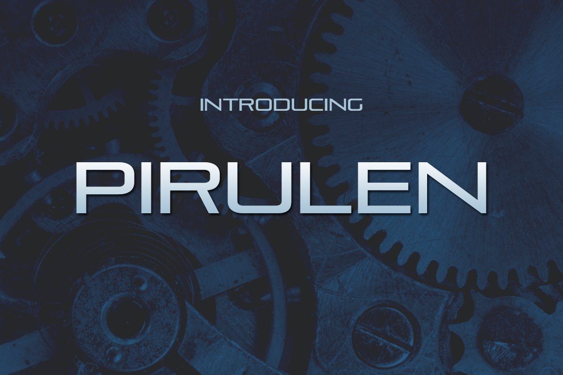 Pirulen: A Space-Inspired Font for Modern Design