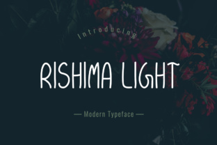 Rishima Light: A Font for Polished Branding