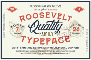 Roosevelt Family Font