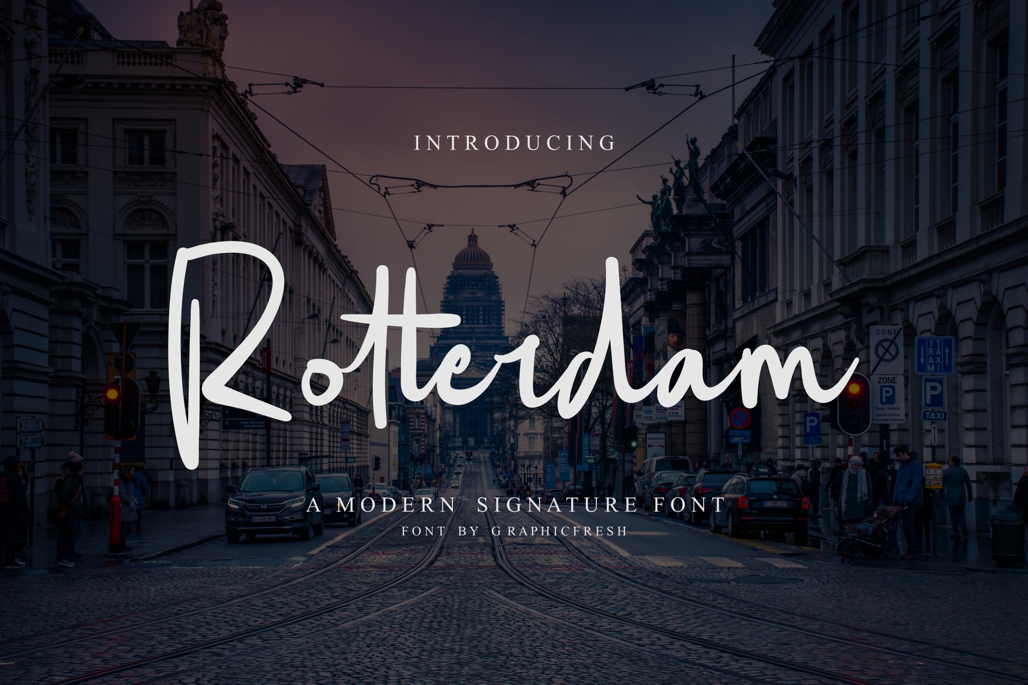 Rotterdam: A Script Font That Brings Campaign Messaging to Life