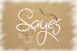 Sayes: A Handwritten Typeface for Editorial Design and Publishing