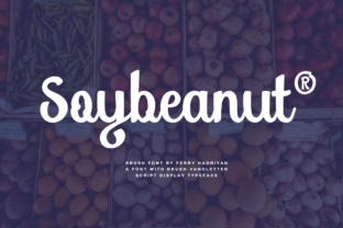 Soybeanut Script Font Review: A Friendly Display Typeface for Branding