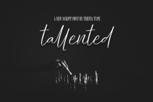 Tallented: A Script Font That Elevates Editorial Design