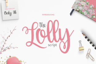 The Lolly Script Font: Consistent Branding for Small Businesses