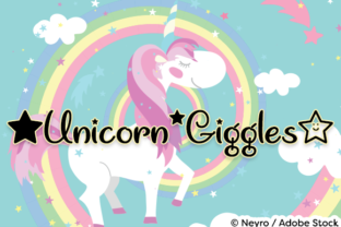 Unicorn Giggles: A Playful Script Font for Editorial Charm