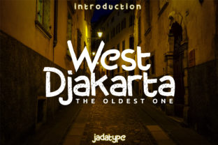 West Djakarta: A Bold Display Font