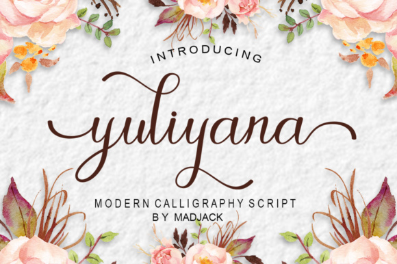 Yuliyana Script: A Font That Speaks